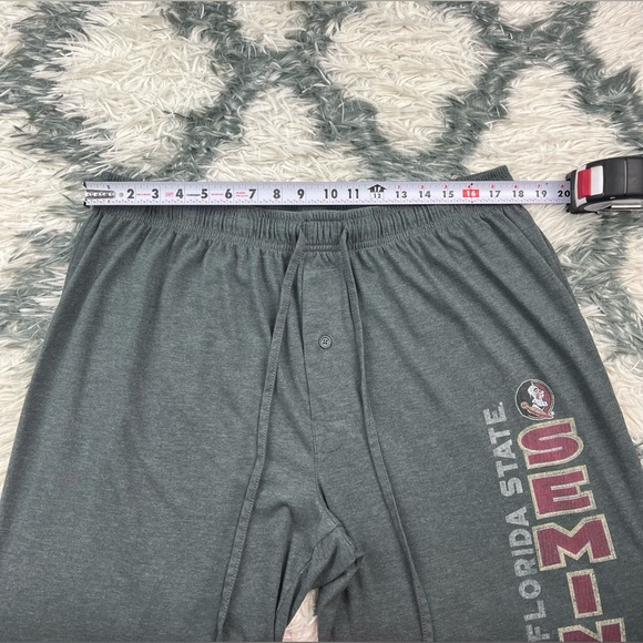 Concepts Sport Men’s Gray Florida State Seminoles Pajama Pants XL - Picture 4 of 8